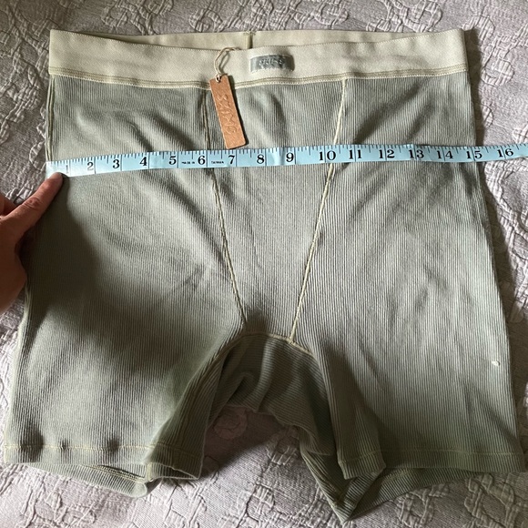 Skims Cotton Rib Boxer in Mineral Large L NWT - Picture 7 of 7